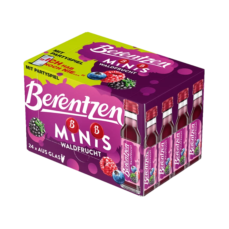 Berentzen Minis Waldfrucht Glas