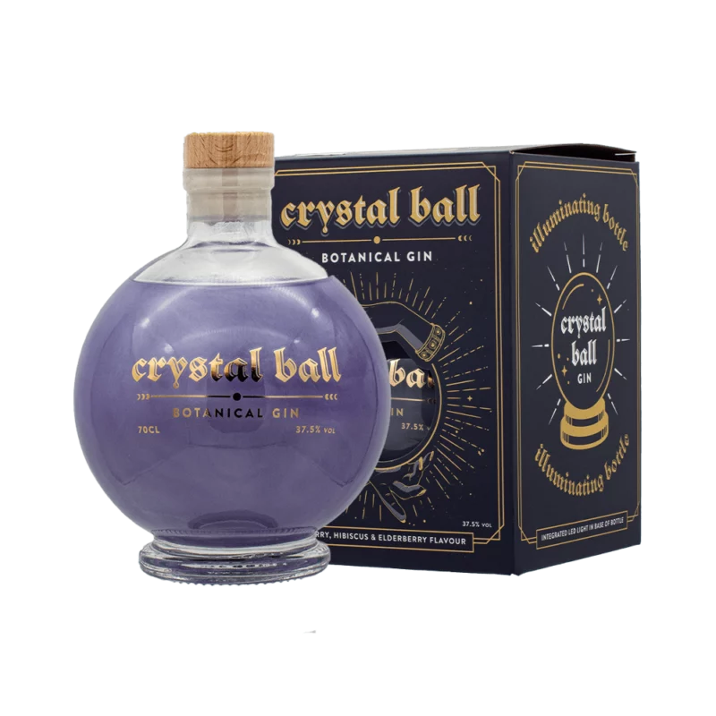 Crystal Ball Botanical Gin Light Up