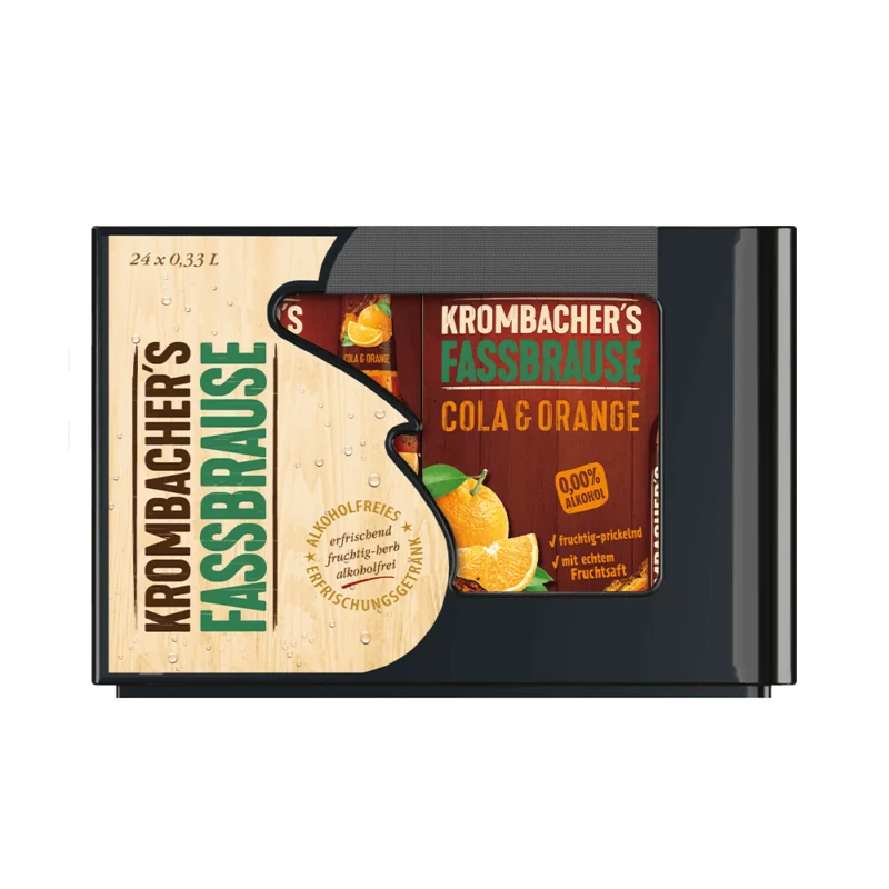 Krombacher Fassbrause Cola & Orange